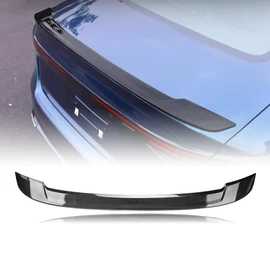 Carbon Fiber Trunk Wing for 2023-2026 Honda Accord 11th (OE) | LX EX EX-L Sport-L Touring Hybrid · Sedan · ABS plastic w/ hydro-dipped finish · tape · no drilling · sport sedan styling
