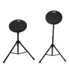 Paititi 8 inch Practice Drum Pad with Adjustable Stand &