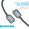 EBEETECH 3.3FT USB 3.0 to Extension Cable Female Cord, A