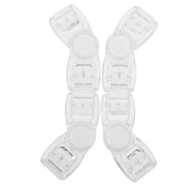 BIUDECO 4pcs Swimming Goggles Buttons Buckles Strap Accessories for Adults Lightweight Easy to Clean Swim Goggle Connectors