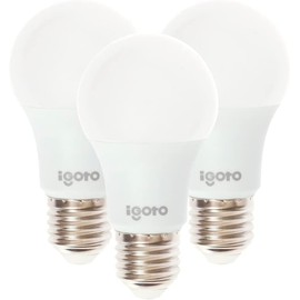 iGoto F3P20112 Pack de 3 Focos 12w A55 Luz Calida
