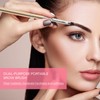 Unaone Eyebrow Brush - 2 PCS Professional Dual-Ended Angled Eye