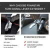 Turn Lever Extender, Car Steering Wheel Turn Rod Position Up