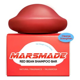 Barra de Champú Mars Made Red Bean 2.0 Hidratante 120g