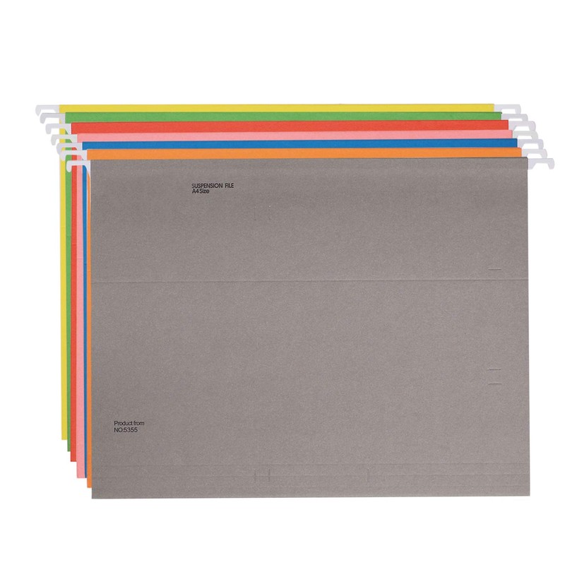 Hanging Folder, a4, 7 Pieces, Hanging File, Indexed, File Case,