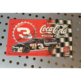 Dale Earnhardt Sr. 5x3 Refrigerator Or Car  Coca Cola Magnet New