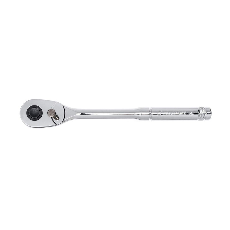 Crescent 1/2" Drive 72 Tooth Quick Release Teardrop Ratchet 10"
