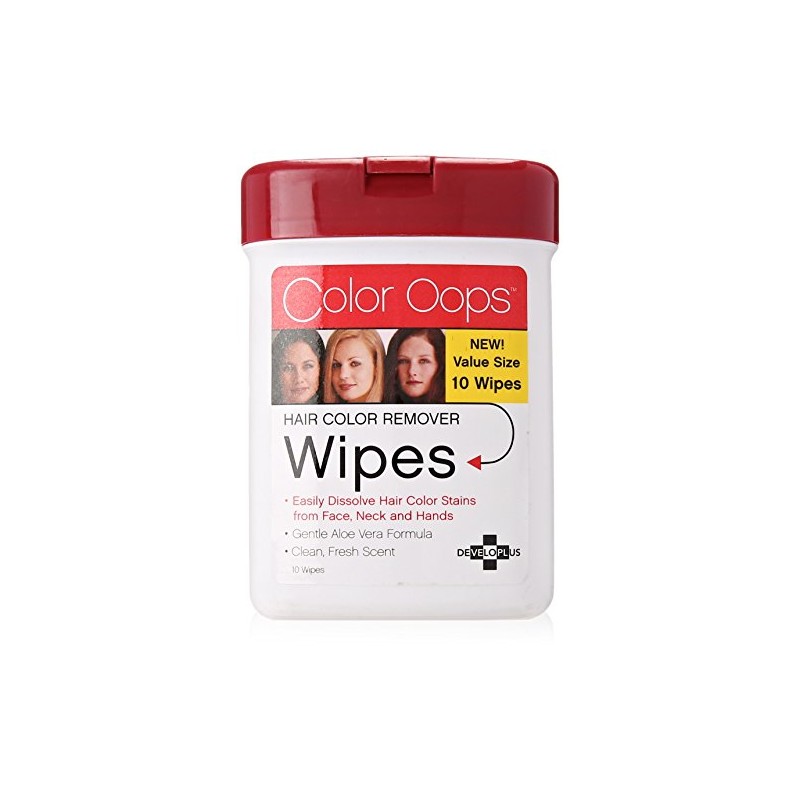Color Oops Wipes, 10 Count