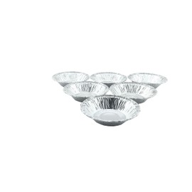 1st Foils by Infinity_plus Aluminum Foil Mini Pie Pans 3 1/2" for Pie/Tart Pans, Mini Pot Pies and Pastries 40 Pcs.