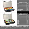 Aptbyte Battery Organizer Storage Holder Box Case with Tester- 269