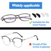 20 Pairs Eyeglasses Nose Pad, Soft Silicone Pads Glasses Adhesive