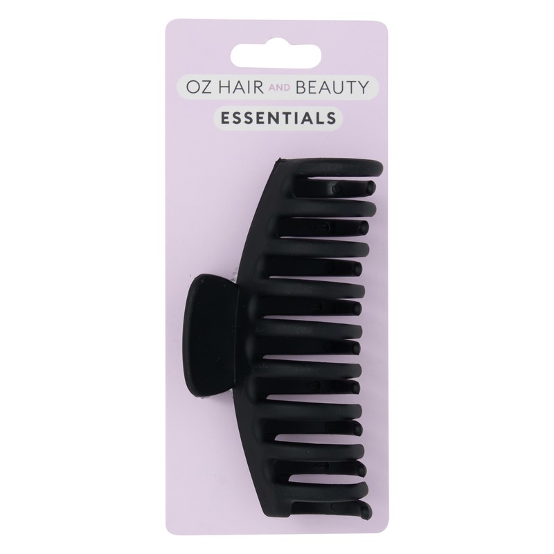Oz Essentials Curved Claw Clip - Black