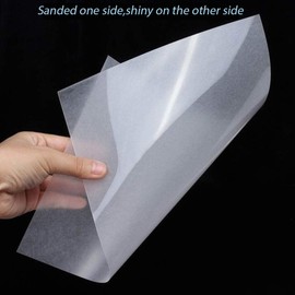 Warckon 24 Pieces Shrink Plastic Sheets, Shrink Art Paper Shrink Film Sheets Frosted Ruff n' Ready for Kids Creative Craft, Create Your Own Shinky Dinks, Earrings, Necklace, Keychains (5.7 X 4.1 inch)