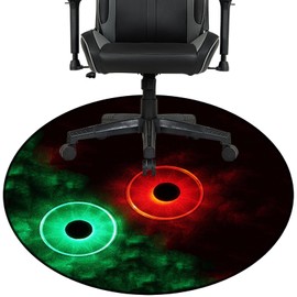 Office Chair Mat for Hardwood Floor, 47"x47" Computer Chair Mat, Desk Chair Mat, Large Anti-Slip Floor Protector for Home Office