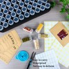120 Slots Seed Storage Organizer with 25 Envelopes Portable Sturdy