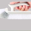 Tile Grout Scrub Brush, Curved End Bristles, Corner Scrub Brush,