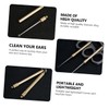 BESTOYARD チタン合金製イヤースプーン 道具 の 垢除去ツール イヤークリーナーツール 掘りスプーン クリーニングツール ツーヤース ープ