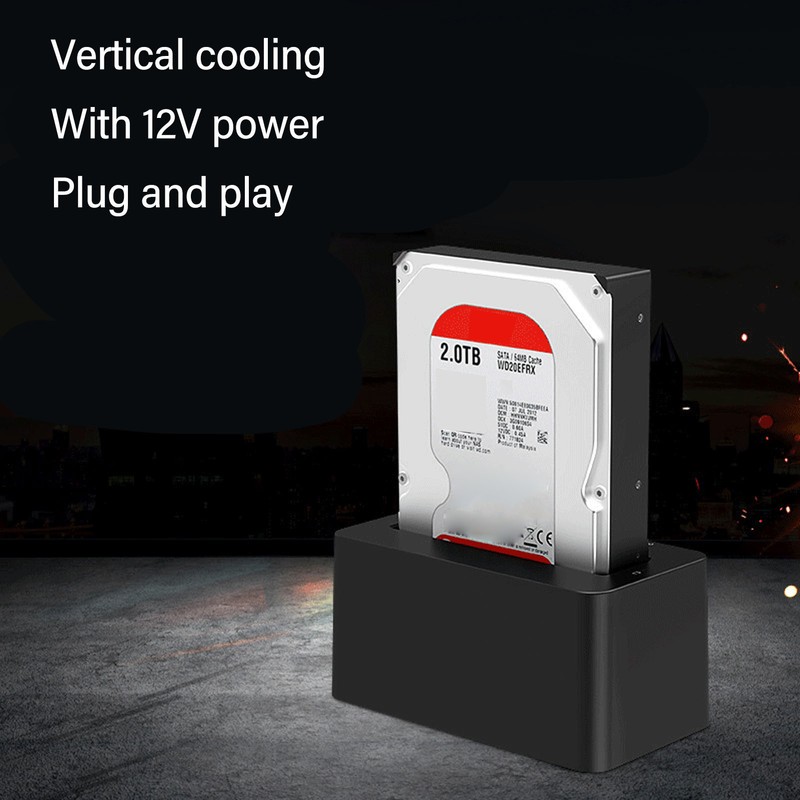 Hard Drive Docking Station 5Gbps USB 3.0 to SATA LED