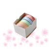 Ciieeo 5pcs Recollections Washi Tape Japanese Masking Tape Scrapbooking Paper