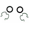 JS Parts 2 Transmission Oil Cooler Line Clips & O-Rings