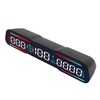 7 Inch Car LED HUD Display Time Speedometer Display Over