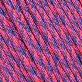 Parachute 550 Paracord Type III 7 Strand - (Candy Snake, 1000 Feet)