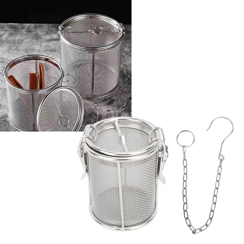 Stainless Steel Spice Seasoning Strainer Spice Filter Tea Strainer with