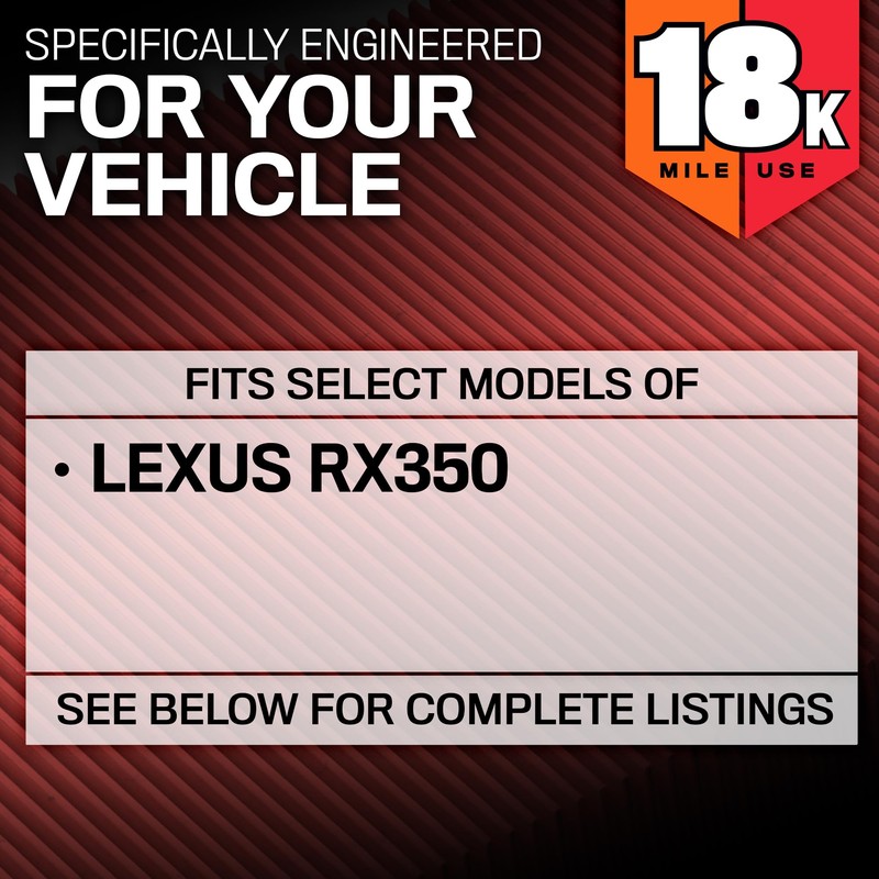 K&N K&N Engine Air Filter: Long Life 18,000 Mile Replacement