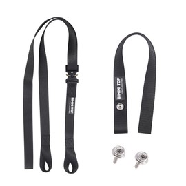 Pontoon Ladder Pull Up Strap with Quick Release Buckle,16"~55" Pull Up Pontoon Boat Ladder Strap,Pontoon Boat Nylon Straps Accessories with Stainless Steel Snap and Screw Stud