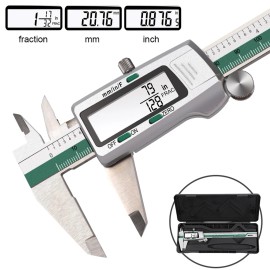 Unbranded 0-150mm 6" LCD Digital Electronic Vernier Caliper Gauge Sturdy Steel Micrometer