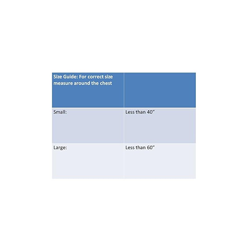 Alpha Medical Elasto-Fit Adjustable Breast and Chest Compression Wrap –