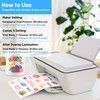TECKWRAP Printable Vinyl Sticker Paper for Inkjet Printer Matte White