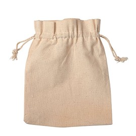 SSWBasics 5 x 7 inch Natural Cotton Drawstring Pouches