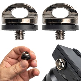 1/4 Inch and 3/8 Inch Male Thread Camera Adapter Screw, Pack of 2, Tripod Thread Adapter for Conversion, Screw Adapter, Tripod Screw, Camera Accessories DSLR SLR, Camera Screws Internal Thread Tripod