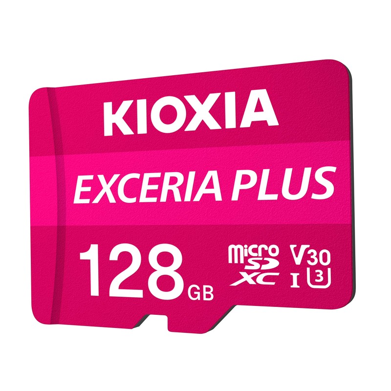 KIOXIA SD MicroSD Card 128GB 100MB/s Kioxia Exceria Plus U3