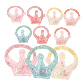 BESPORTBLE Elegant Pet Festival Hair Ties Pack Dog Hair Bands Cat Crown Stretchy Elastic Head Crown Decor