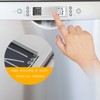 Elegant Dishwasher Magnet, Clean Dirty Sign Indicator with Slide Design,