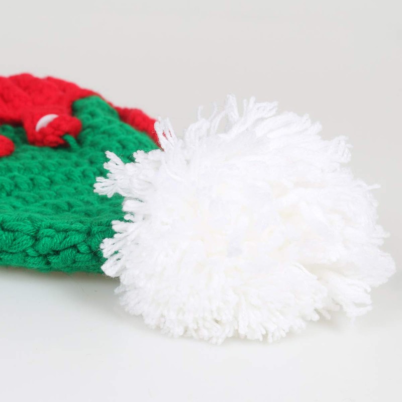 Ypser - Gorro de punto para bebé, diseño de ganchillo,