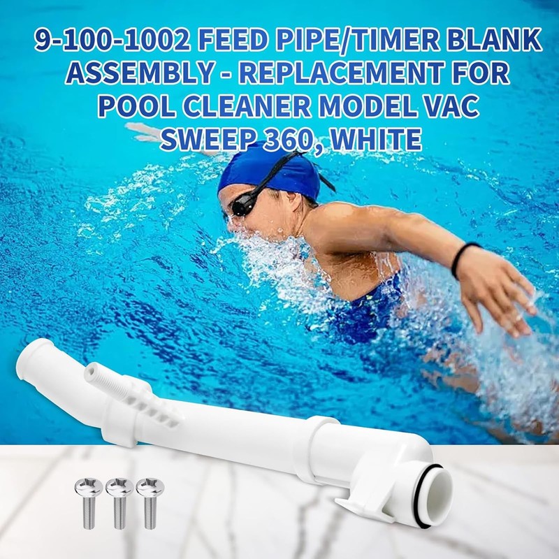 YOSUPV 9-100-1002 Feed Pipe/Timer Blank Assembly - Compatible with Polaris
