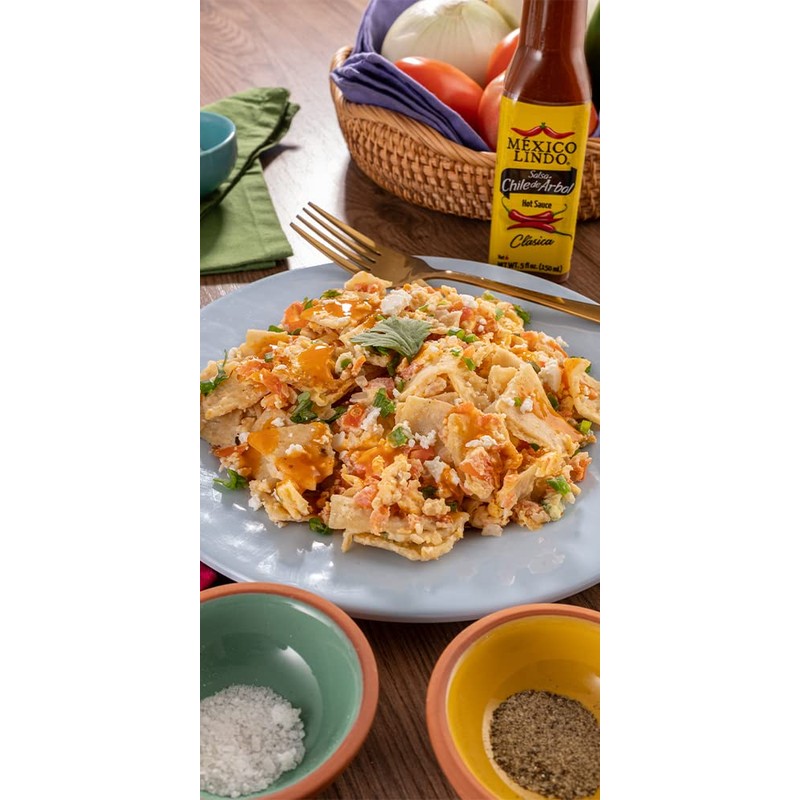 Mexico Lindo Chile de Arbol Hot Sauce Ingredients | 12,190