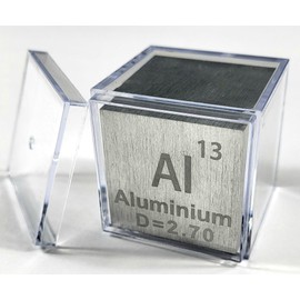 1pc Acrylic Box Tray for 1.5" 38.1mm Element Cubes Clear Case Periodic Table Bracket for Elements Collections Science Education Displays