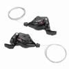 1 Pair Triple Speed Bicycle Gear Shift Derailleur Left/Right Shifter