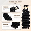 DMKEEP Loose Wave Human Braiding Hair 2 Bundles 100g Human