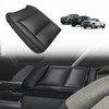 Muslogy Center Console Armrest Cover Compatible with Ford F250 F350