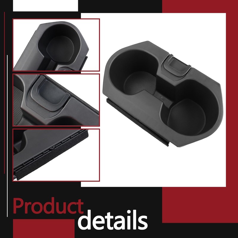 Cup Holder Insert Accessories for Honda Civic 2016-2021 Lx Ex