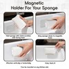 Premium Magnetic Sponge System - Dual-Sided Design for Kitchen Cleaning,