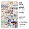 Clever Fox Planner Pegatinas Planificador Mensual Semanal Di