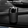 Car Door Cup Holder Sag-Free, Rigid Clip-On Extra Cup Holder