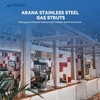 ARANA Stainless Gas Struts 15 inch 35lbs, Marine Gas Struts