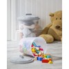 8L Fun Bin & Lid Clear/Cool Grey Small storage bin